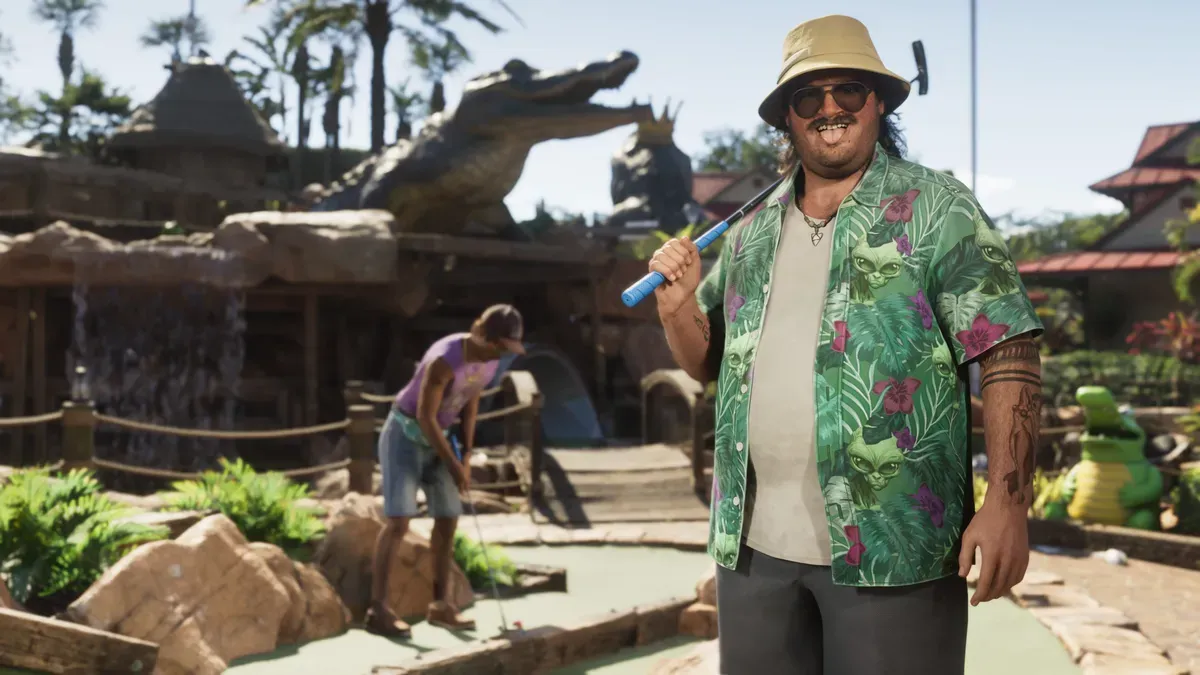 Cal Hampton, l'ami complotiste de Jason — visuel officiel Rockstar Games